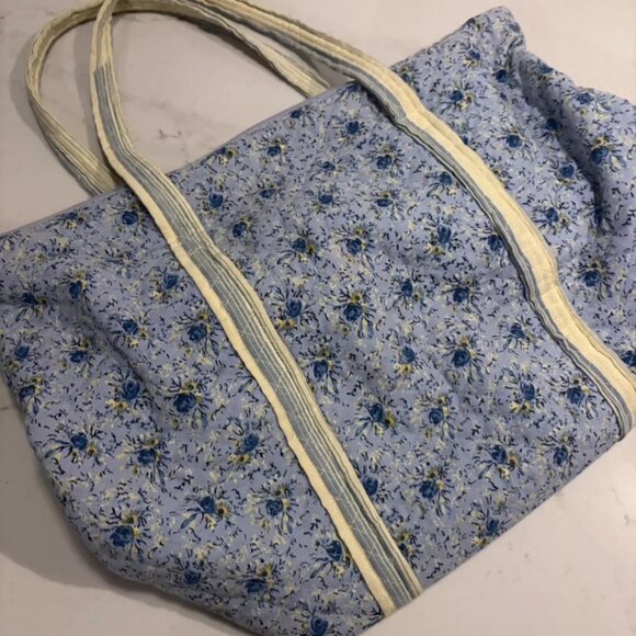 April Cornell Floral Fabric Tote Bag - Picture 2 of 5